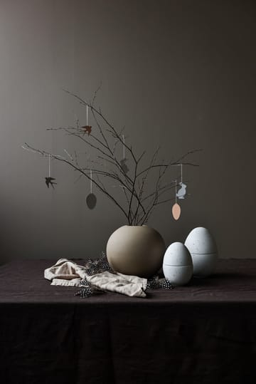 Easter Deco bird イースターデコレーション 4パック - Cafe au lait - Cooee Design | クーイーデザイン