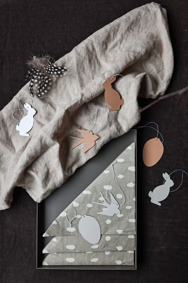 Easter Deco bird イースターデコレーション 4パック, Cafe au lait Cooee Design | クーイーデザイン