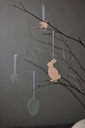 Easter Deco hare イースターデコレーション 4パック - Cafe au lait - Cooee Design | クーイーデザイン