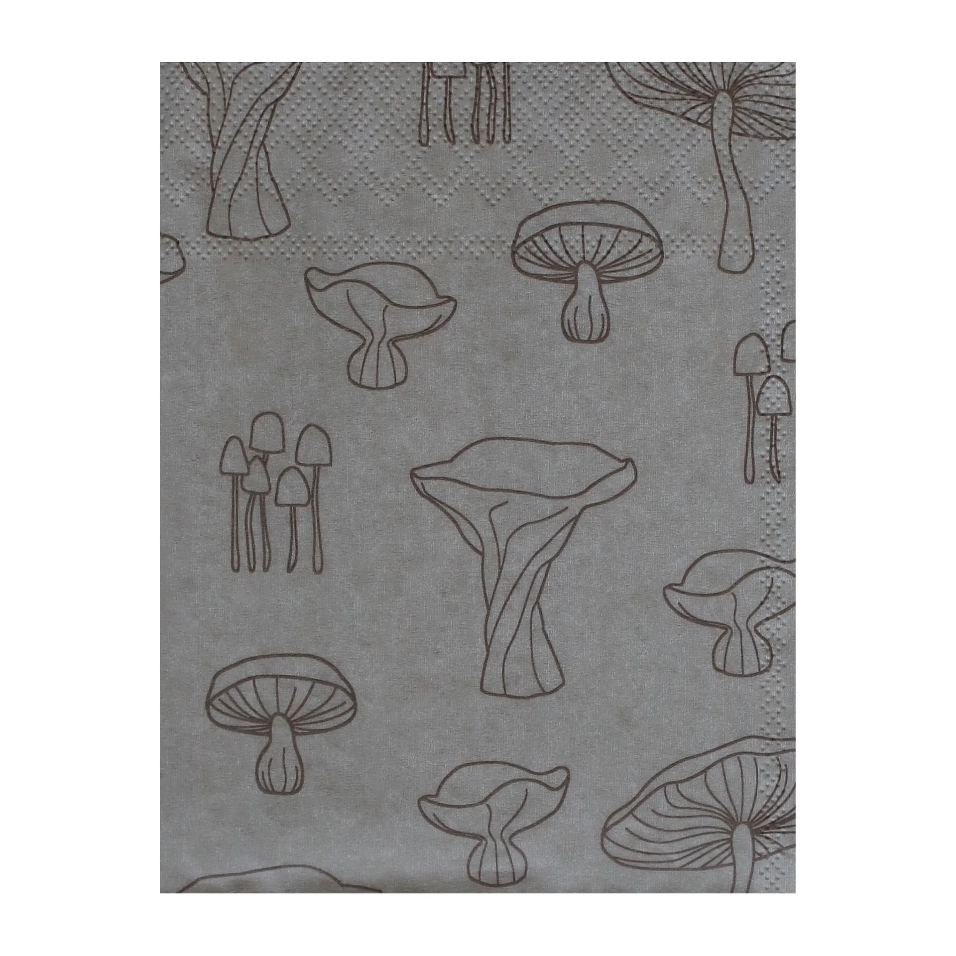 Fungi ナプキン 33x33 cm 20パック, Sand-hazelnut Cooee Design | クーイーデザイン