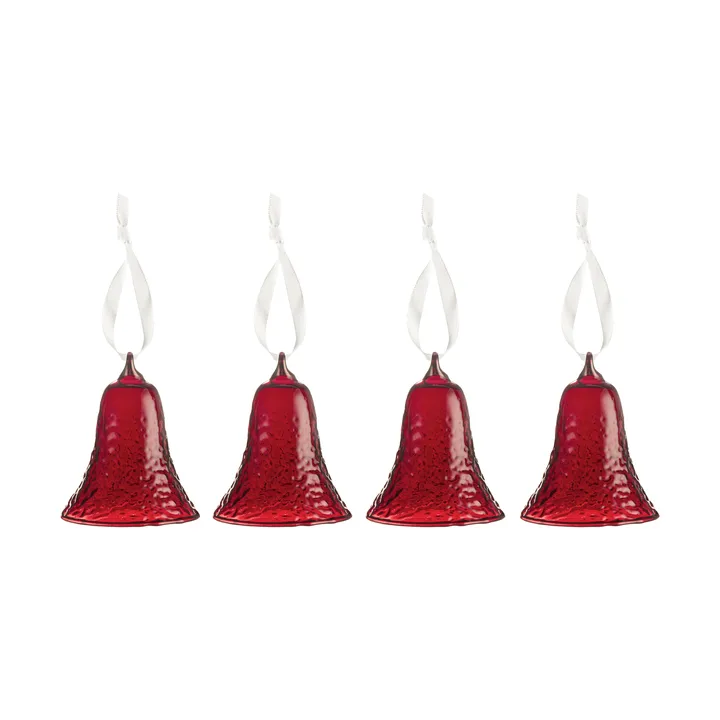 Gry ベルクロック 8 cm 4パック - Deep red - Cooee Design | クーイーデザイン