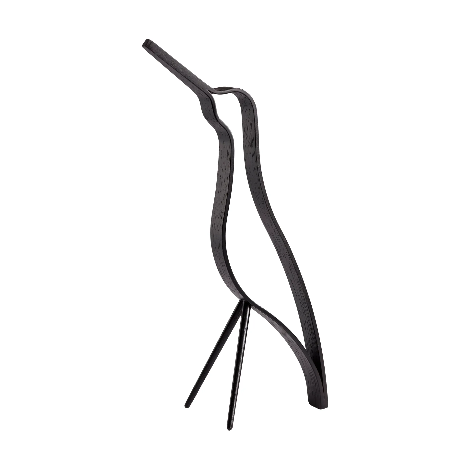 ウッディーバード high 32 cm, Black stained oak Cooee Design | クーイーデザイン