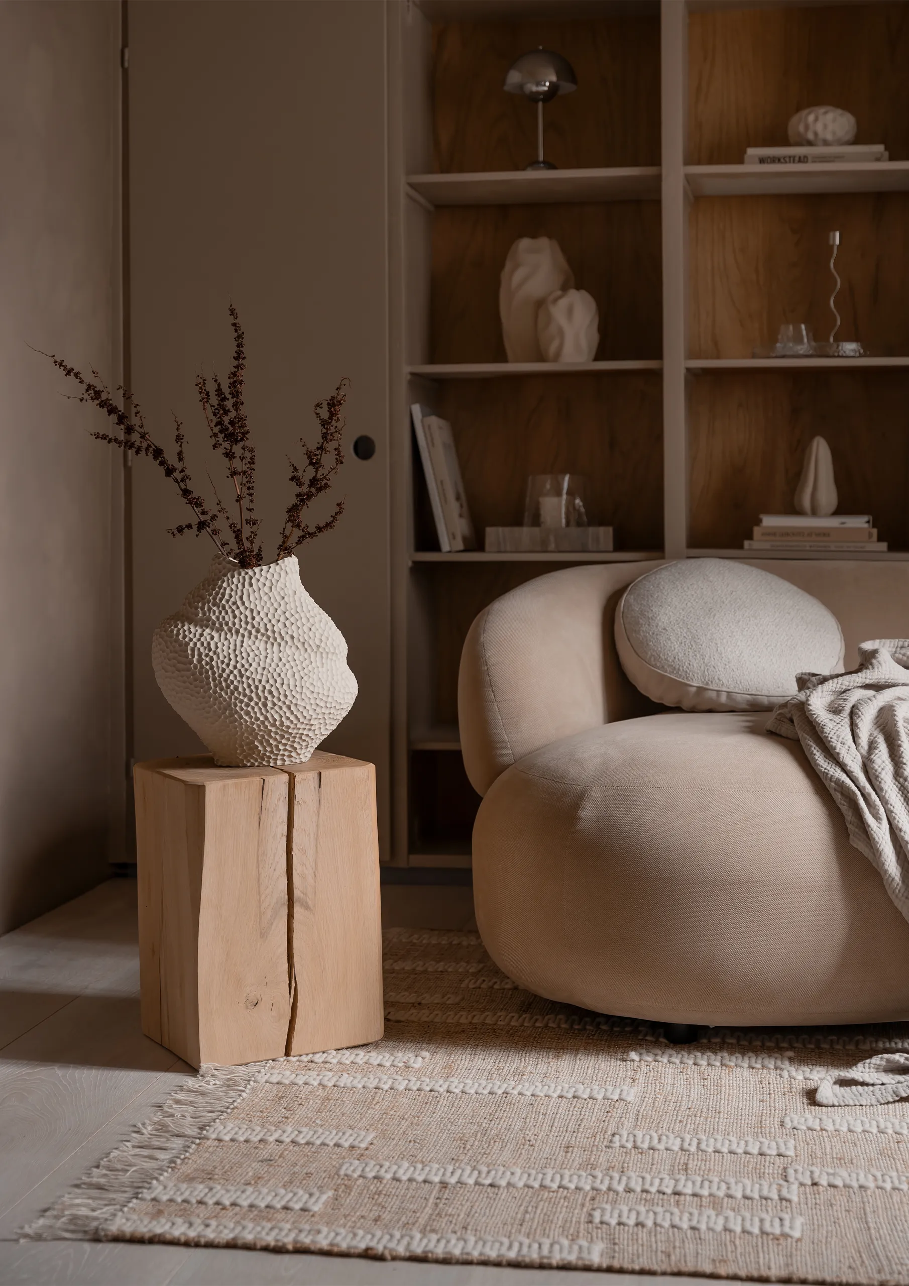 Isla ワイド花瓶 32 cm, Linen Cooee Design | クーイーデザイン