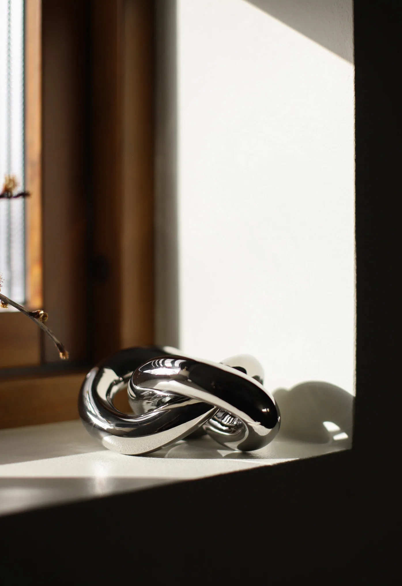 Knot テーブル ラージ デコレーション, Light Silver Cooee Design | クーイーデザイン