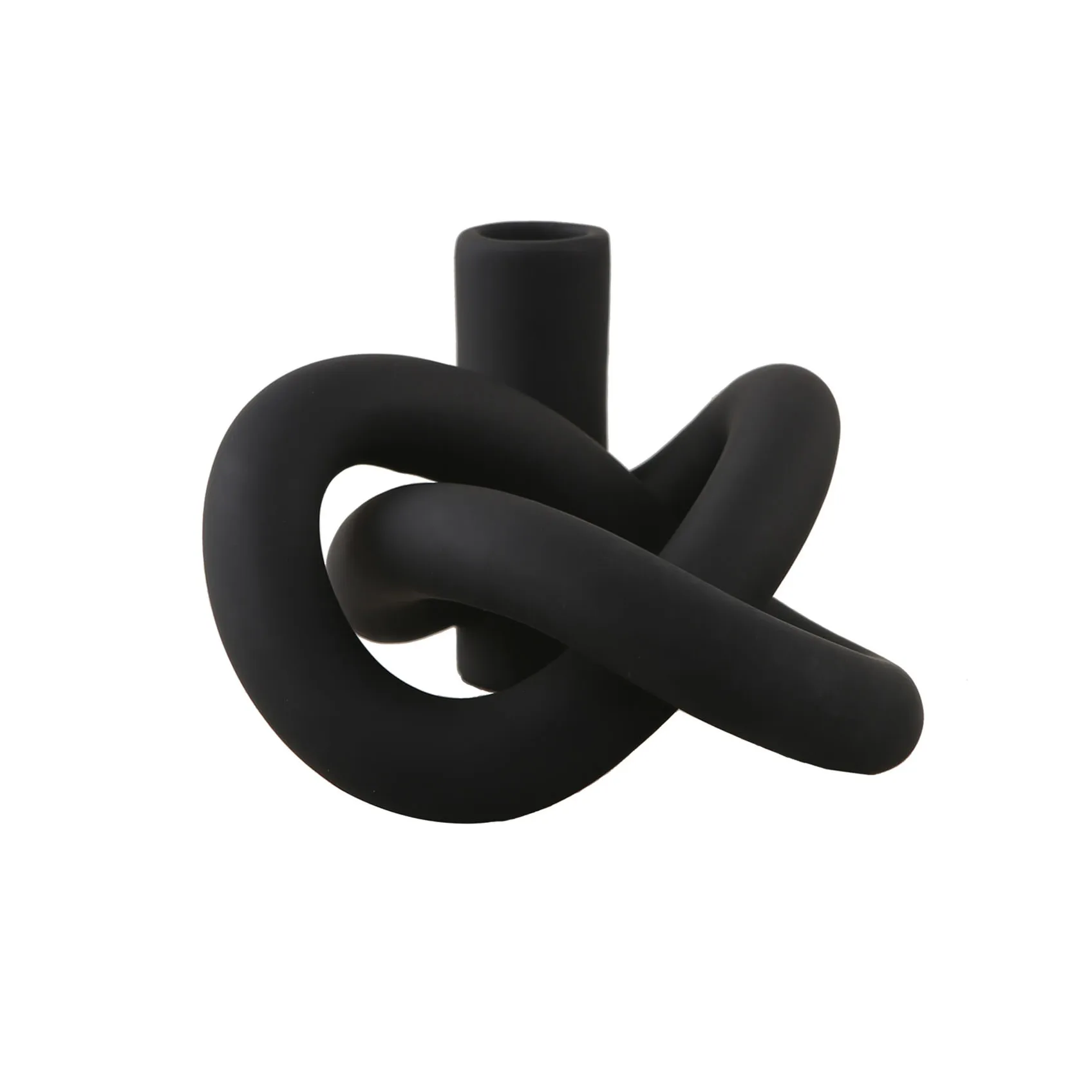 Lykke One キャンドルスティック, black Cooee Design | クーイーデザイン