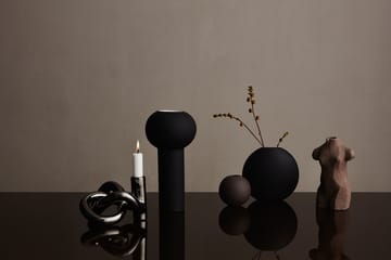 Lykke One キャンドルスティック - dark silver - Cooee Design | クーイーデザイン