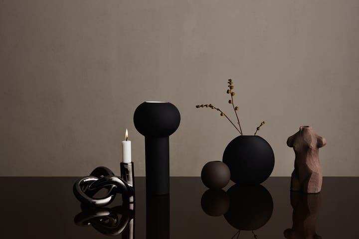 Lykke One キャンドルスティック, dark silver Cooee Design | クーイーデザイン