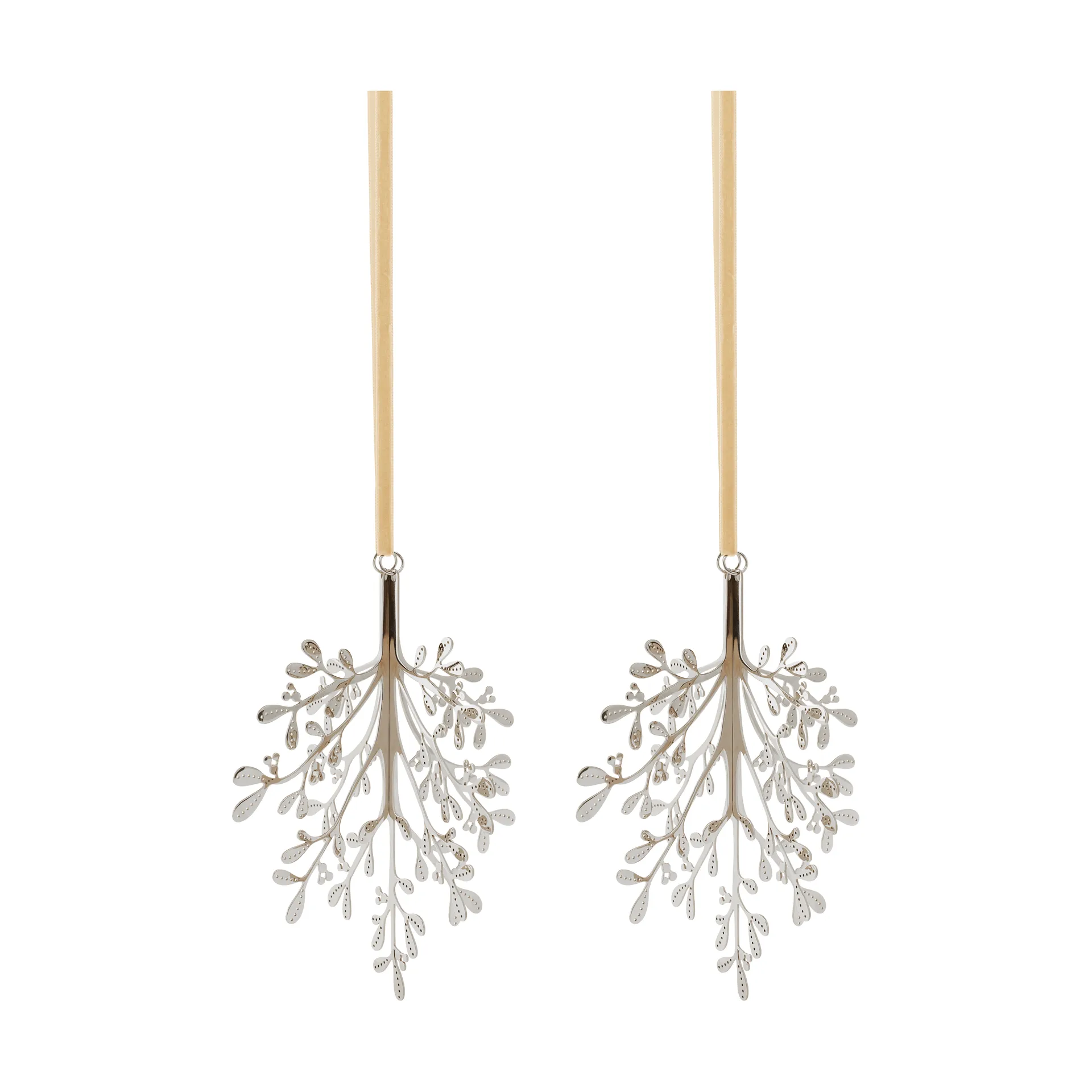 Mistletoe クリスマスオーナメント 2個セット, Stainless steel, 20 cm Cooee Design | クーイーデザイン
