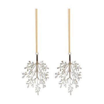 Mistletoe クリスマスオーナメント 2個セット - Stainless steel, 20 cm - Cooee Design | クーイーデザイン