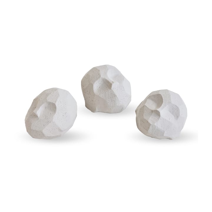 Pebble heads スカルプチャー 3パック - Limestone - Cooee Design | クーイーデザイン