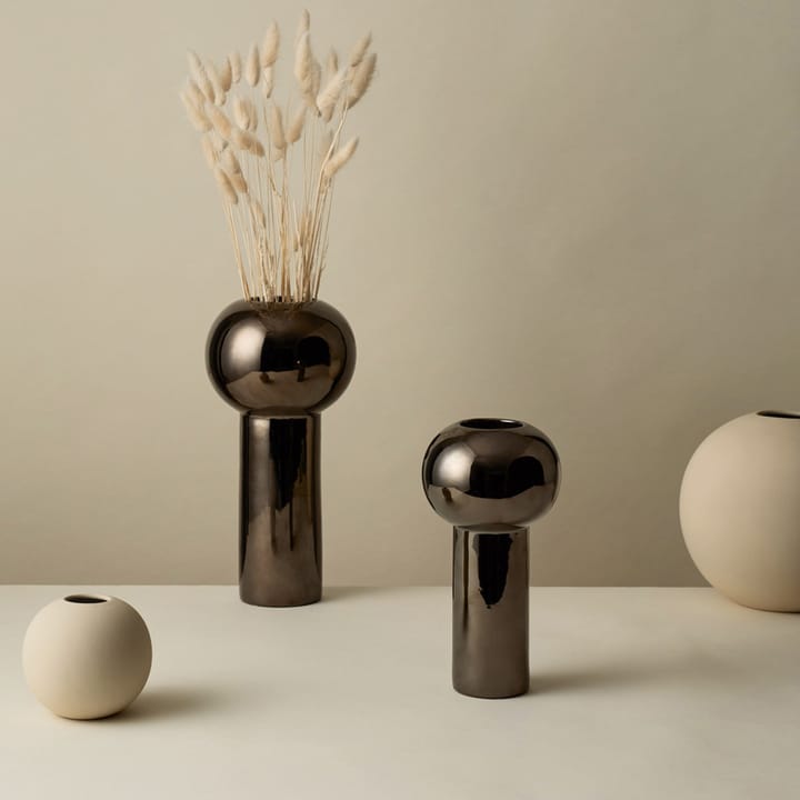 Pillar 花瓶 24 cm, Dark Silver Cooee Design | クーイーデザイン