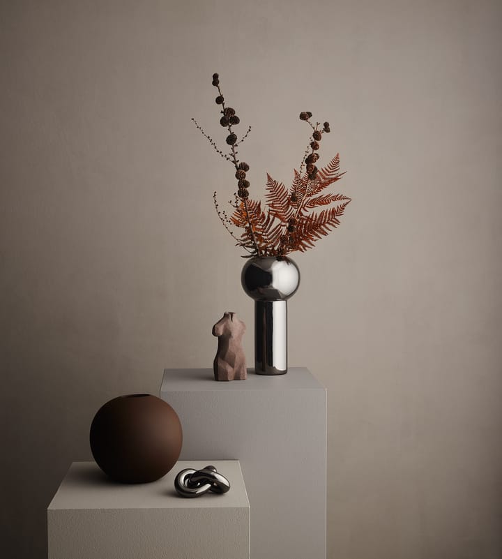 Pillar 花瓶 24 cm, Dark Silver Cooee Design | クーイーデザイン