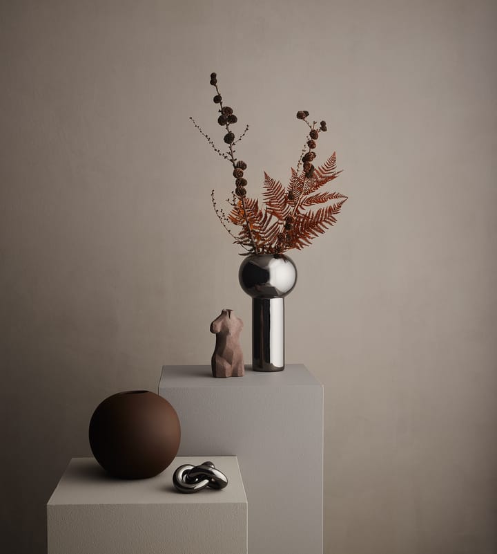 Pillar 花瓶 24 cm - Dark Silver - Cooee Design | クーイーデザイン