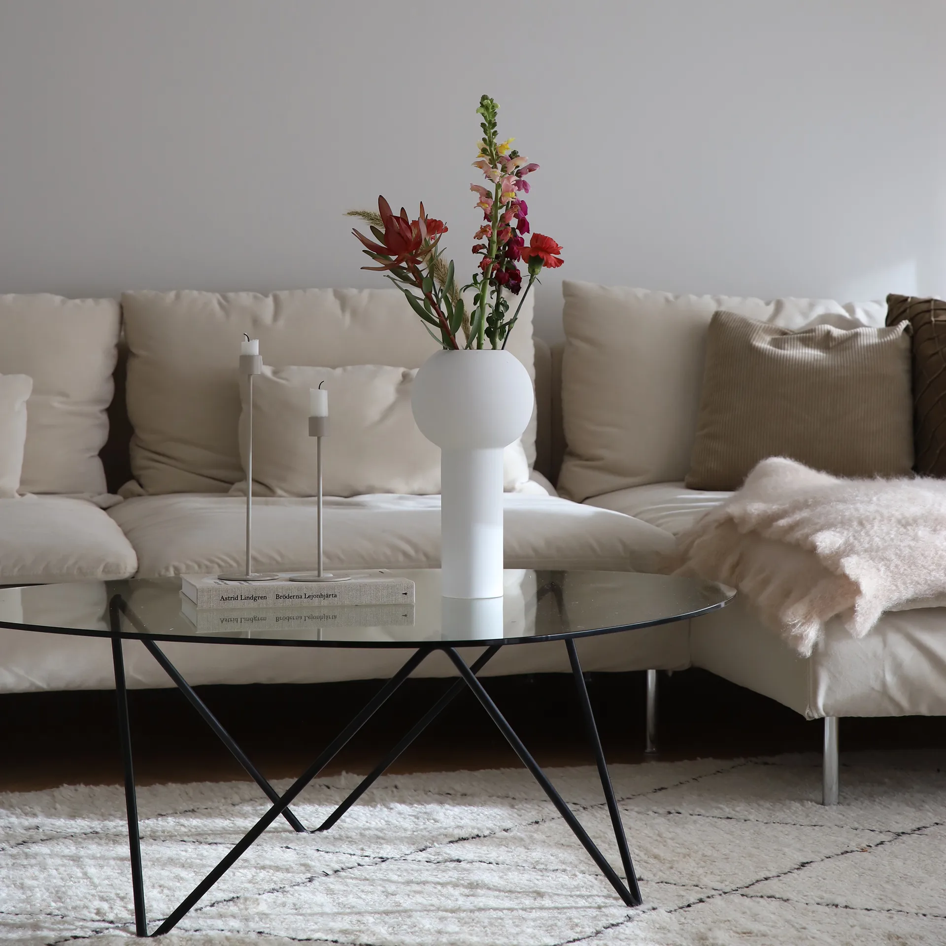 Pillar 花瓶 32 cm, White Cooee Design | クーイーデザイン