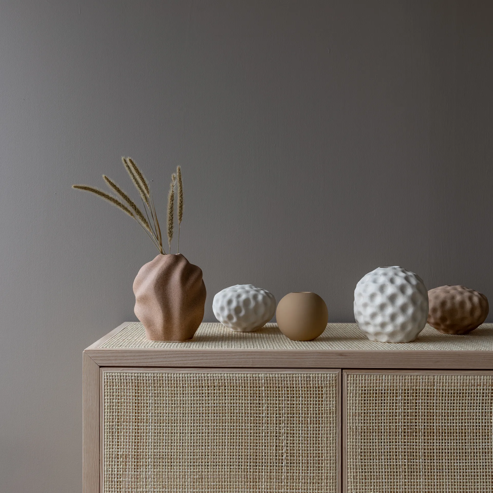 Seedpod 花瓶 14 cm, Vanilla Cooee Design | クーイーデザイン