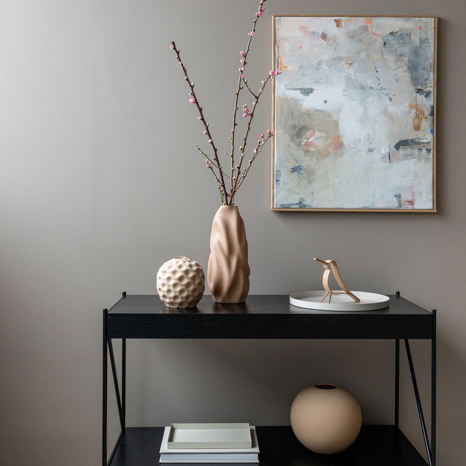 Seedpod 花瓶 14 cm, Walnut Cooee Design | クーイーデザイン