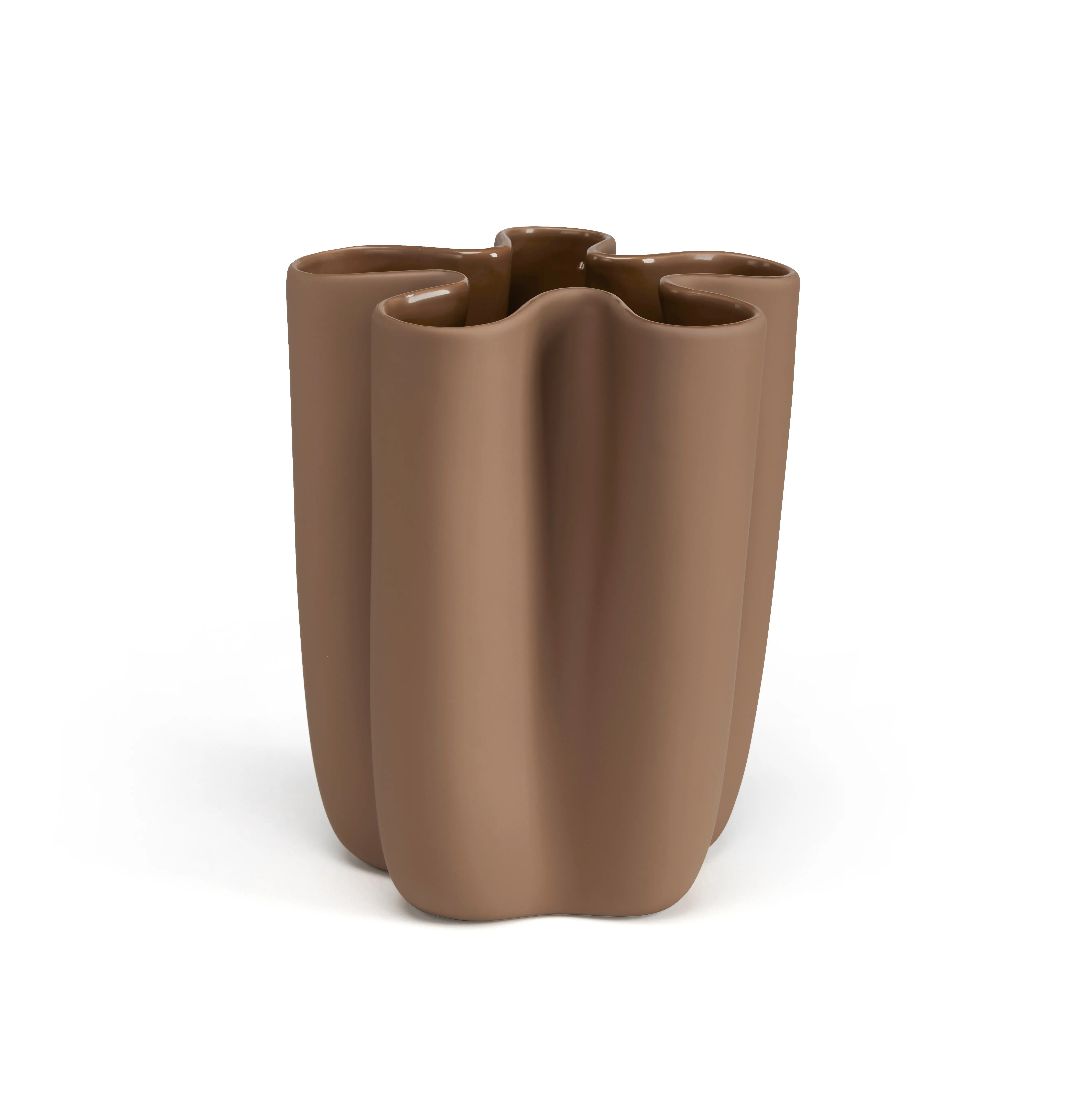 Cooee Design | クーイーデザイン からのTulipa 花瓶 ヘーゼルナッツ