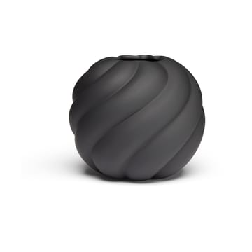 Twist ボール 花瓶 12 cm - Black - Cooee Design | クーイーデザイン