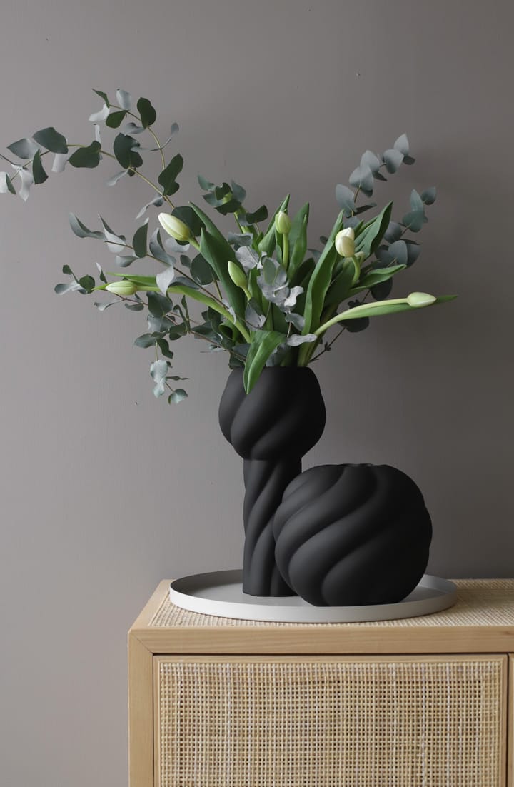 Twist ピラーベース 34 cm, Black Cooee Design | クーイーデザイン