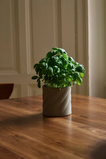 Twist 植木鉢 - Sand, small Ø12 cm - Cooee Design | クーイーデザイン