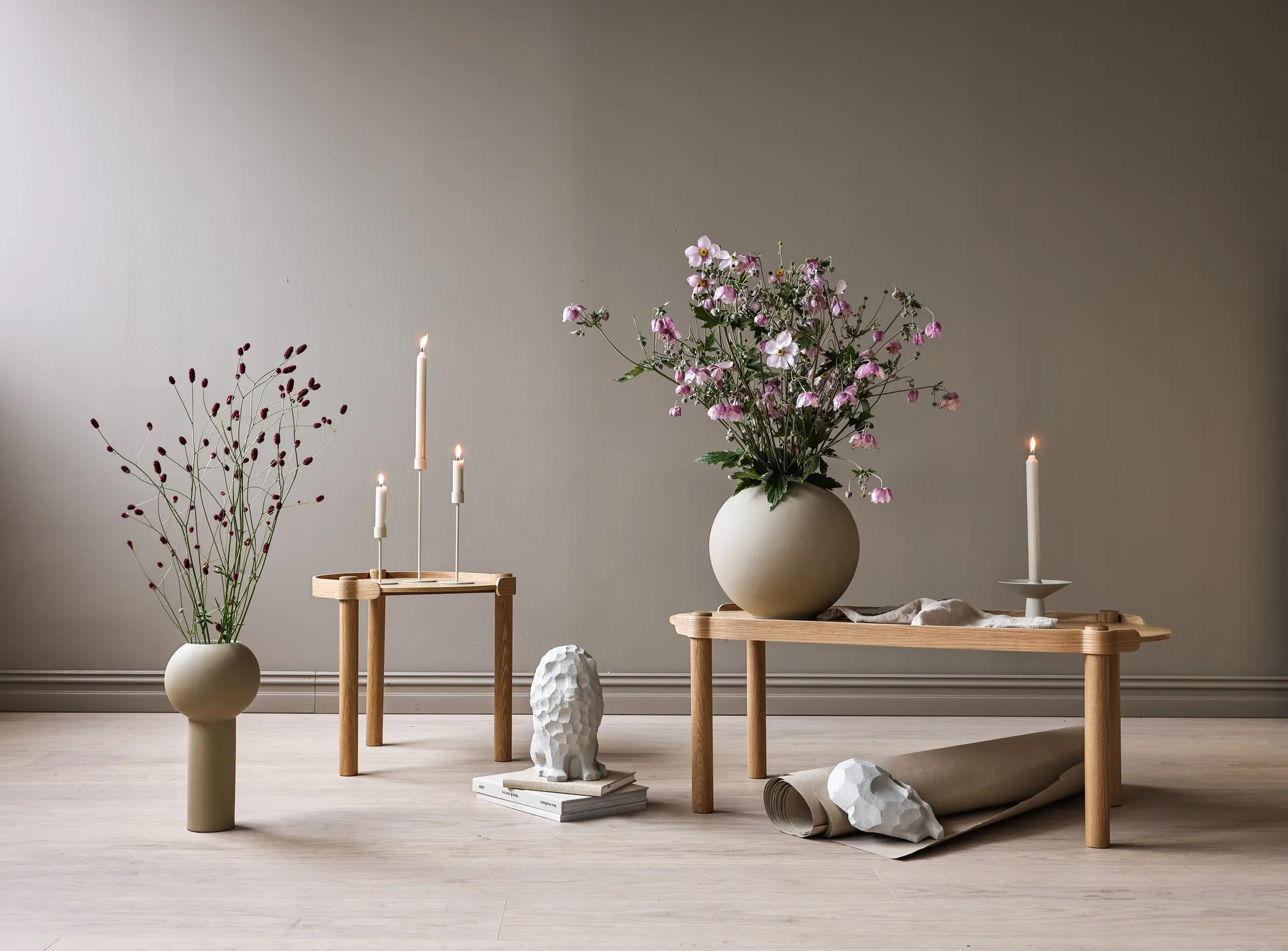 Uma キャンドルスティック, Sand Cooee Design | クーイーデザイン