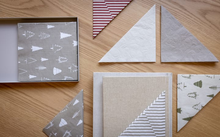 Woods ナプキン 33x33 cm 20パック, Sand-white Cooee Design | クーイーデザイン