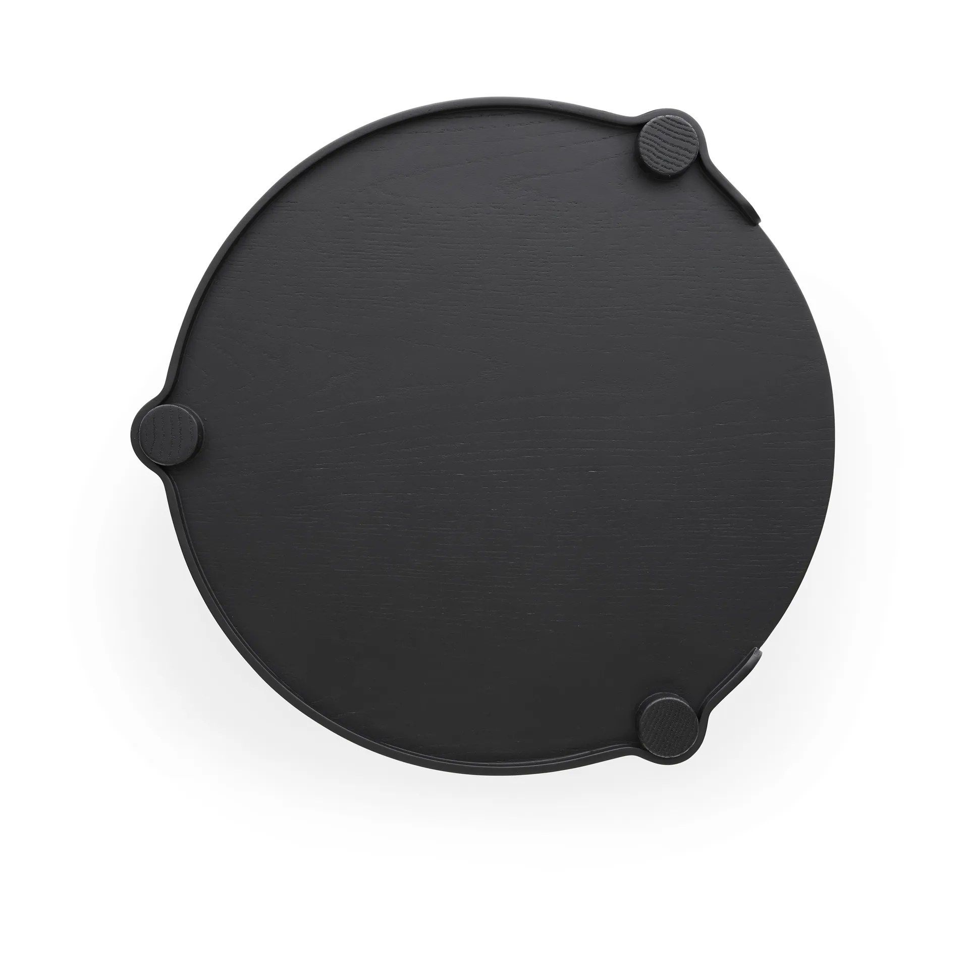 Woody テーブル Ø 45 cm, Black stained oak Cooee Design | クーイーデザイン