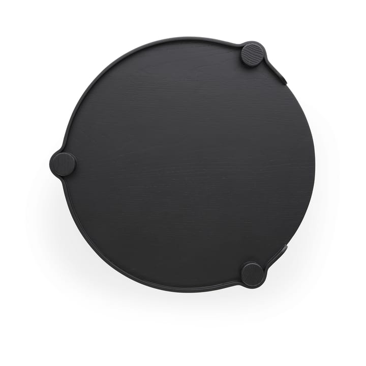 Woody テーブル Ø 45 cm, Black stained oak Cooee Design | クーイーデザイン