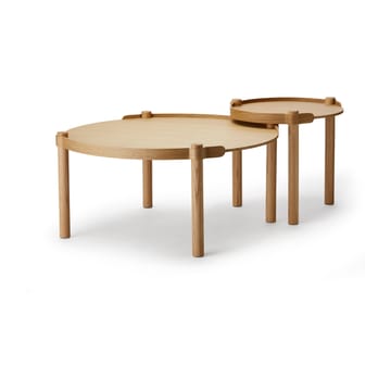 Woody テーブル Ø 80 cm - Oak - Cooee Design | クーイーデザイン