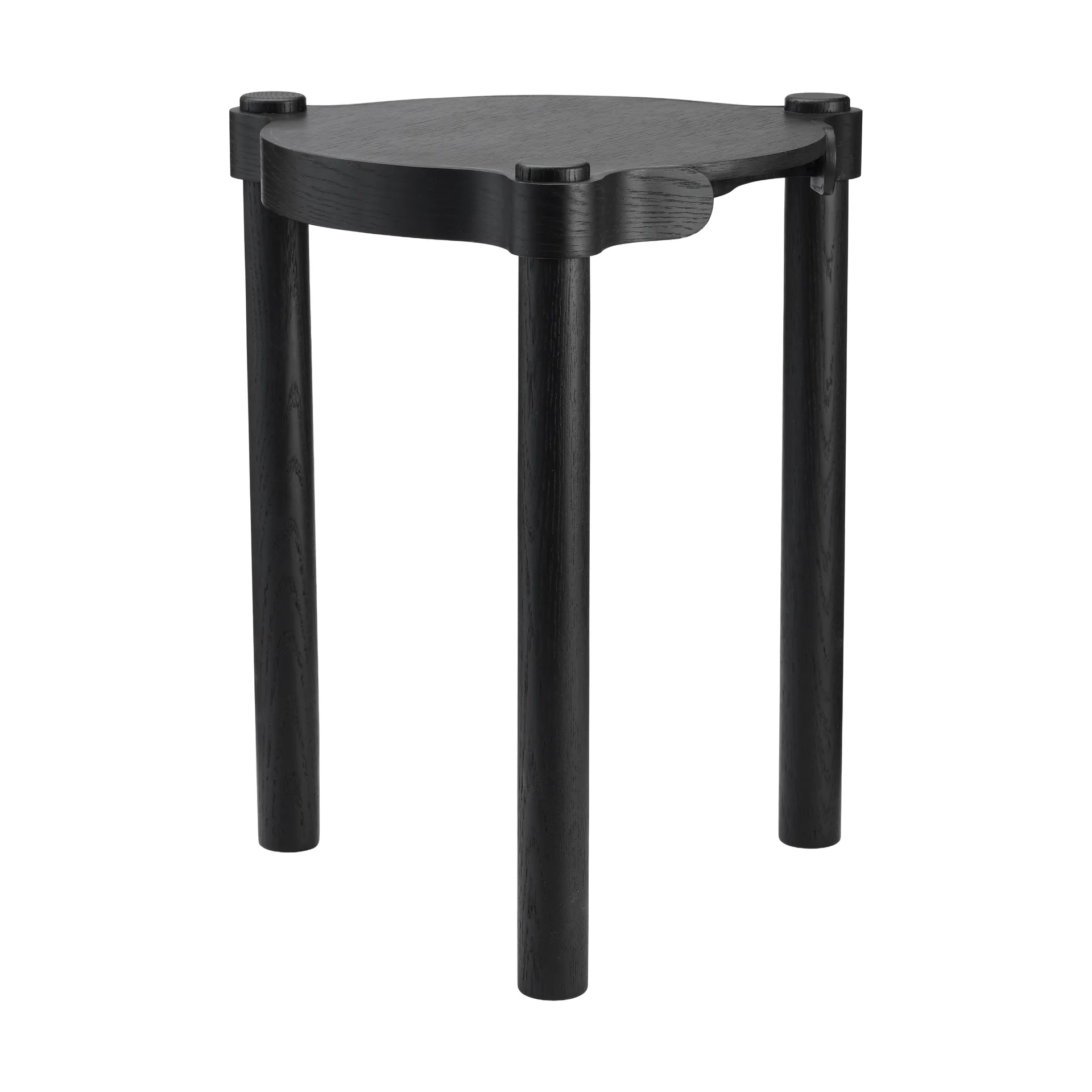 Woody スツール, Black stained oak Cooee Design | クーイーデザイン