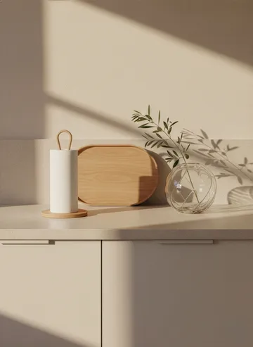 Woody ペーパータオルホルダー - Oak - Cooee Design | クーイーデザイン