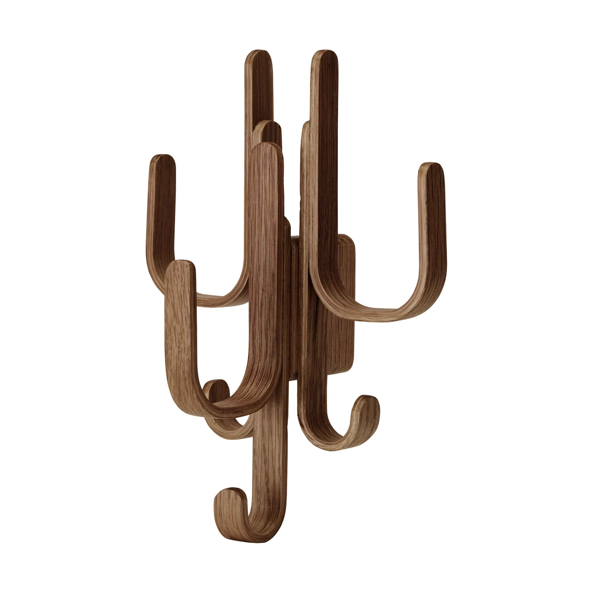 Woody フック Three, Dark stained oak Cooee Design | クーイーデザイン