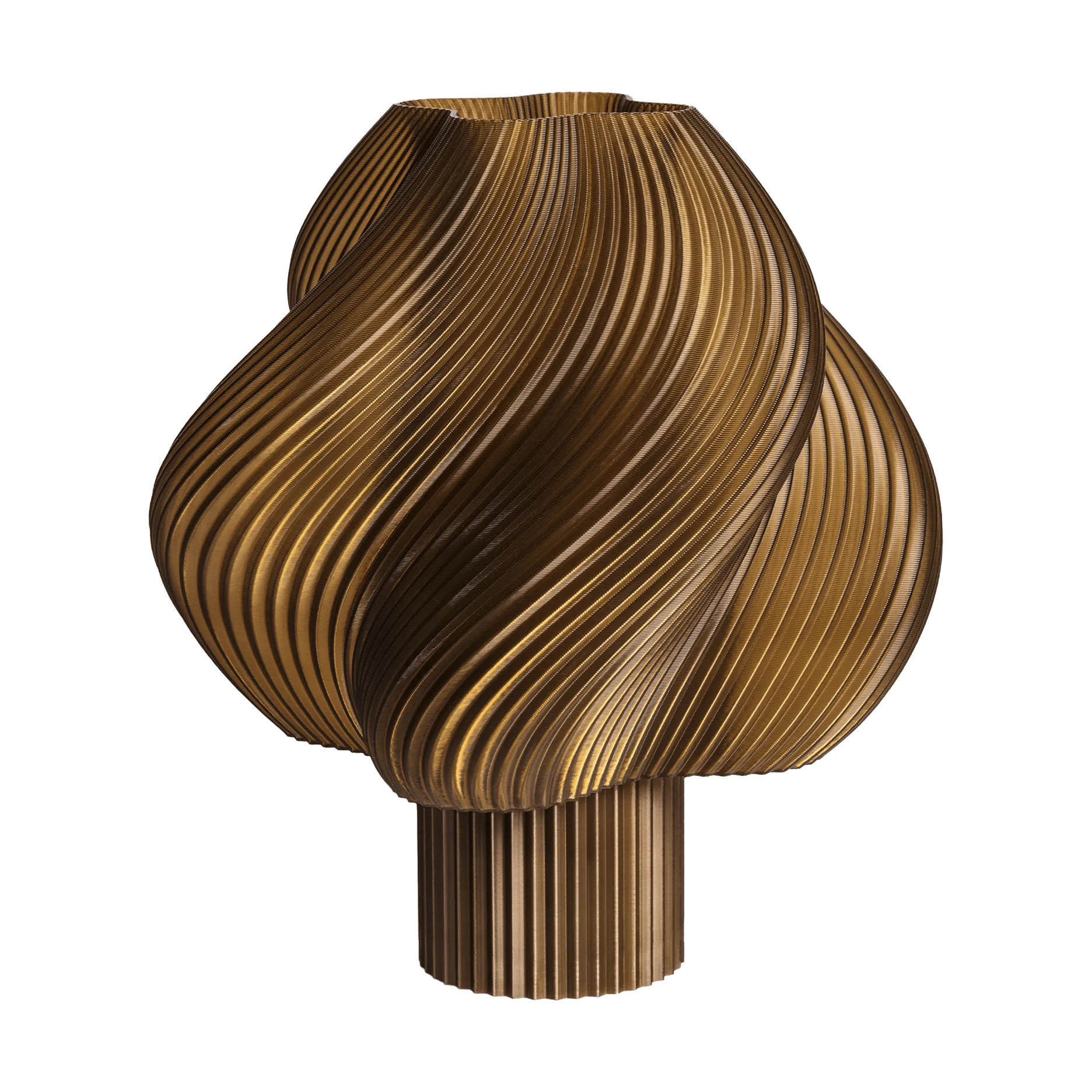 Soft Serve ポータブルテーブルランプ, Caramel, 23 cm Crème Atelier