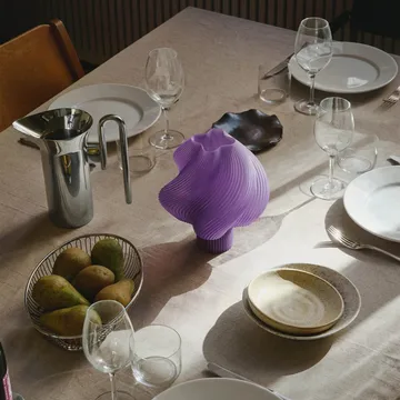 Soft Serve ポータブルテーブルランプ - Lavender sorbet, 23 cm - Crème Atelier