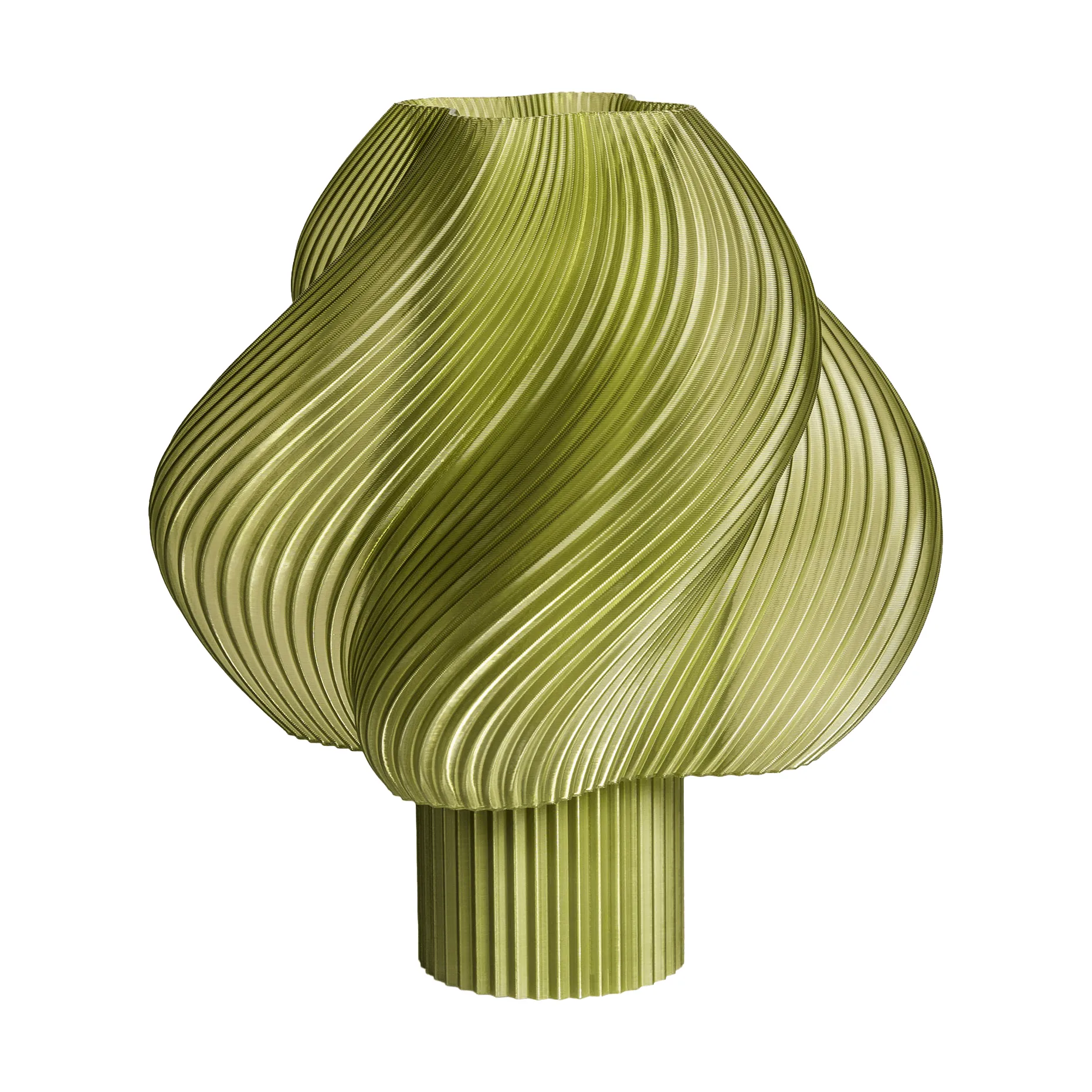Soft Serve ポータブルテーブルランプ, Olive, 23 cm Crème Atelier