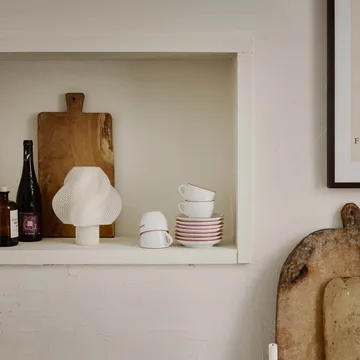 Soft Serve ポータブルテーブルランプ - Vanilla bean, 23 cm - Crème Atelier