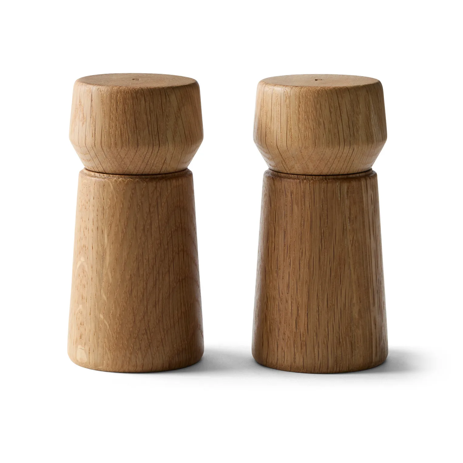 Amsterdam ソルト＆ペッパーミルセット, Natural, Fsc Oak, 2-piece Set Crushgrind