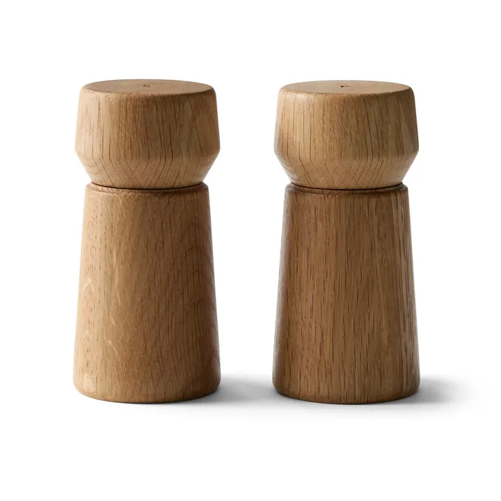 Amsterdam ソルト＆ペッパーミルセット - Natural, Fsc Oak, 2-piece Set - Crushgrind
