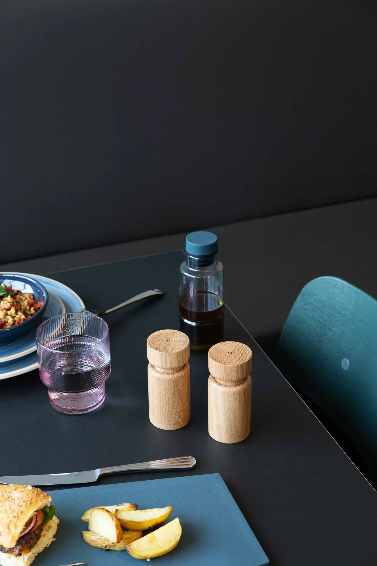 Helsinki ソルト＆ペッパーミルセット, Oak, Mini, 2 pieces Crushgrind
