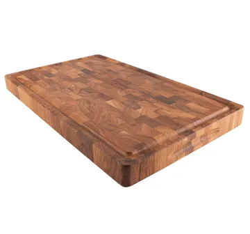 カッティングボード オーク エッジグルー 溝付き - 50x30 cm - Culimat