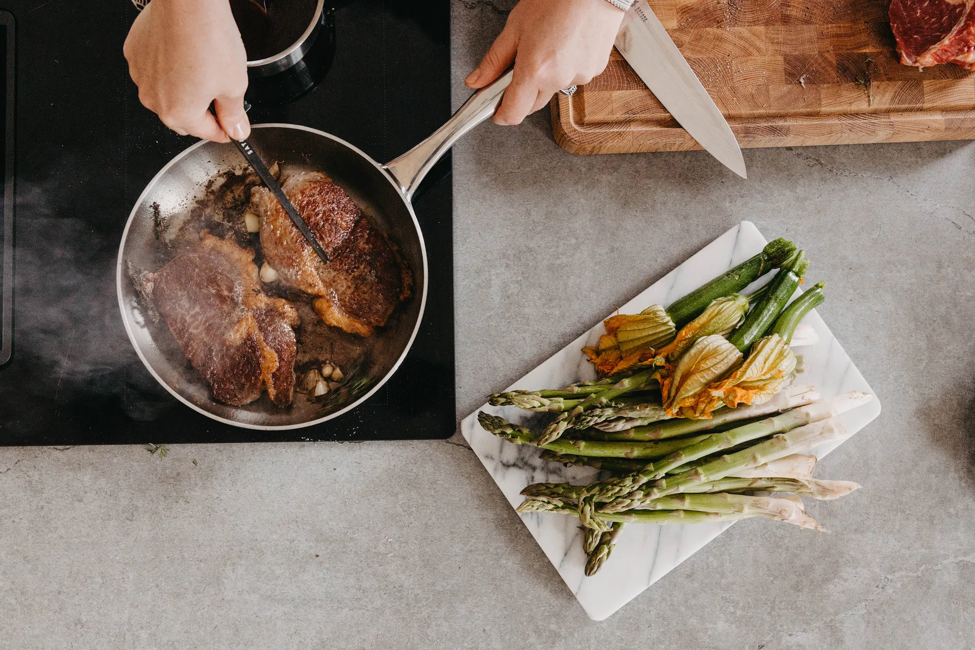 Culimat フライパン 5-Ply ステンレススチール, 24 cm Culimat