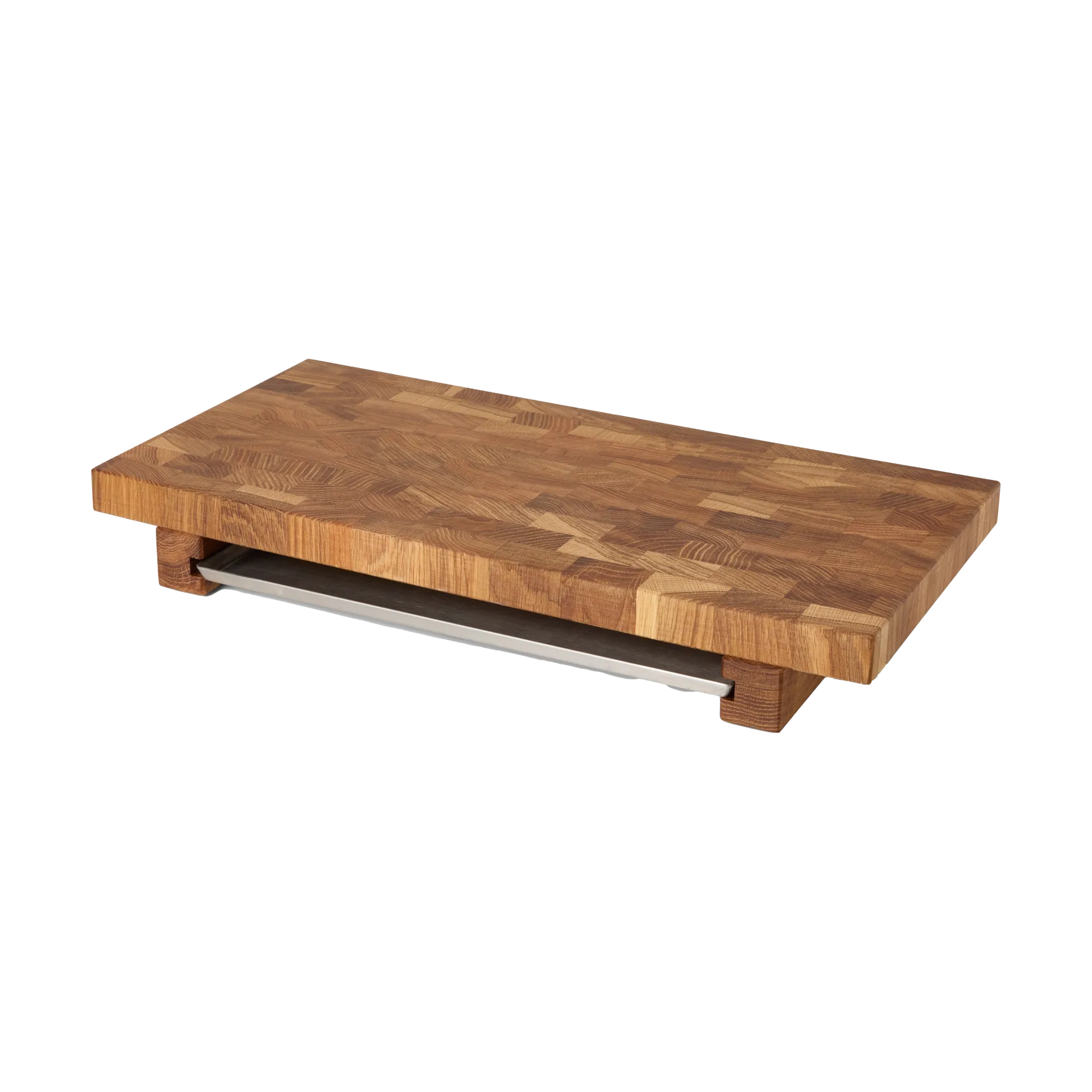 Culimat カッティングボード 50x25 cm, Oak-Stainless Steel Tray Culimat