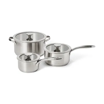 Culimat クックウェアセット - Stainless steel, 3 pieces - Culimat