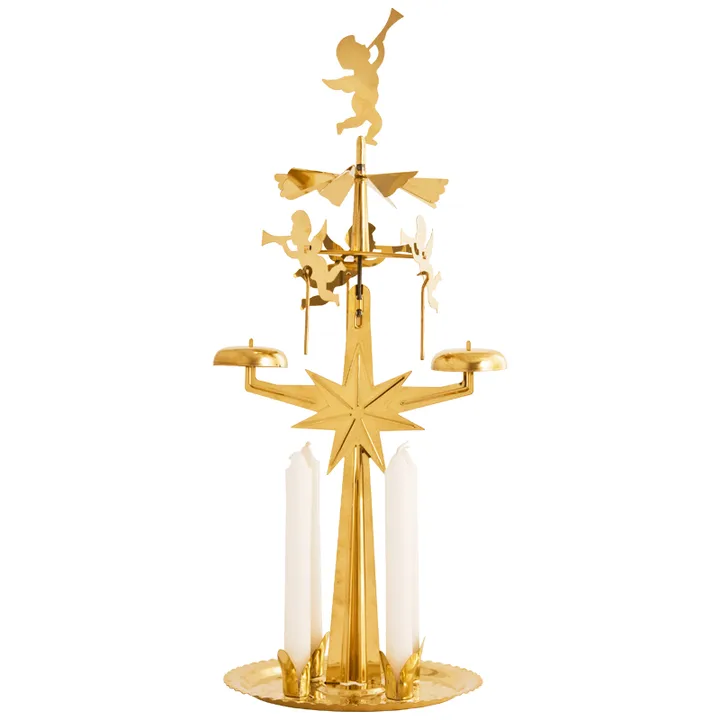 エンジェルチャイム original - Brass, 28 cm - Dala Industrier | ダラ インダストリア