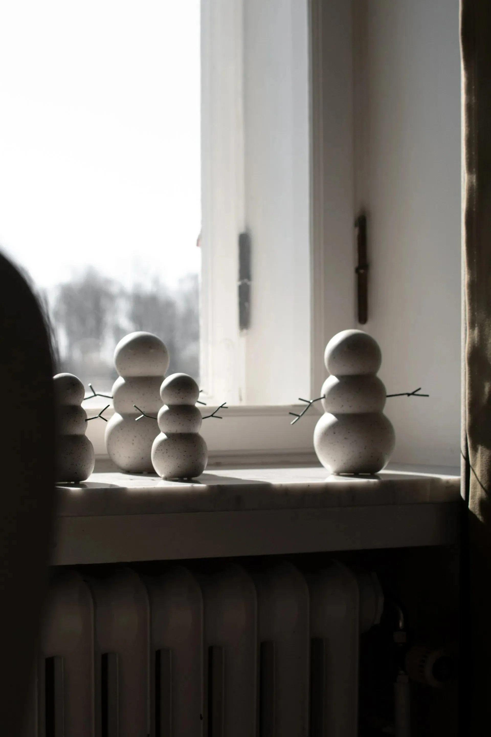 スノーマン クリスマスデコレーション 16.5 cm, Mole dot DBKD | ディービーケーディー