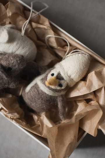 ハンギングペンギン デコレーションハンガー - Beige-white - DBKD | ディービーケーディー