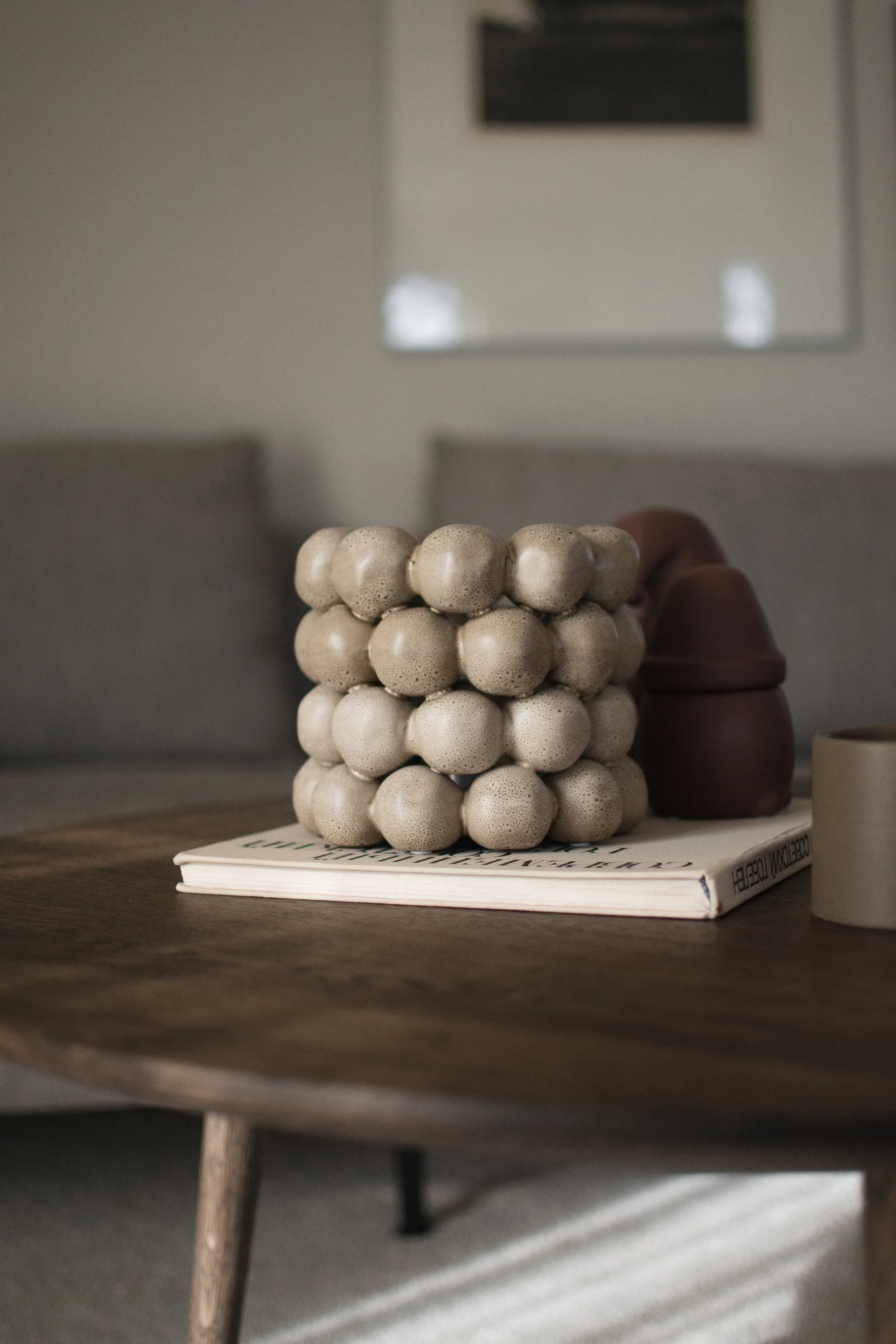 Bright キャンドルランタン Ø17 cm, Beige DBKD | ディービーケーディー