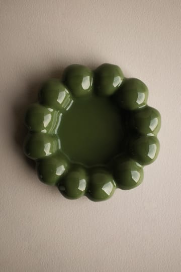 Bright キャンドルトレイ Ø17 cm - Shiny green - DBKD | ディービーケーディー