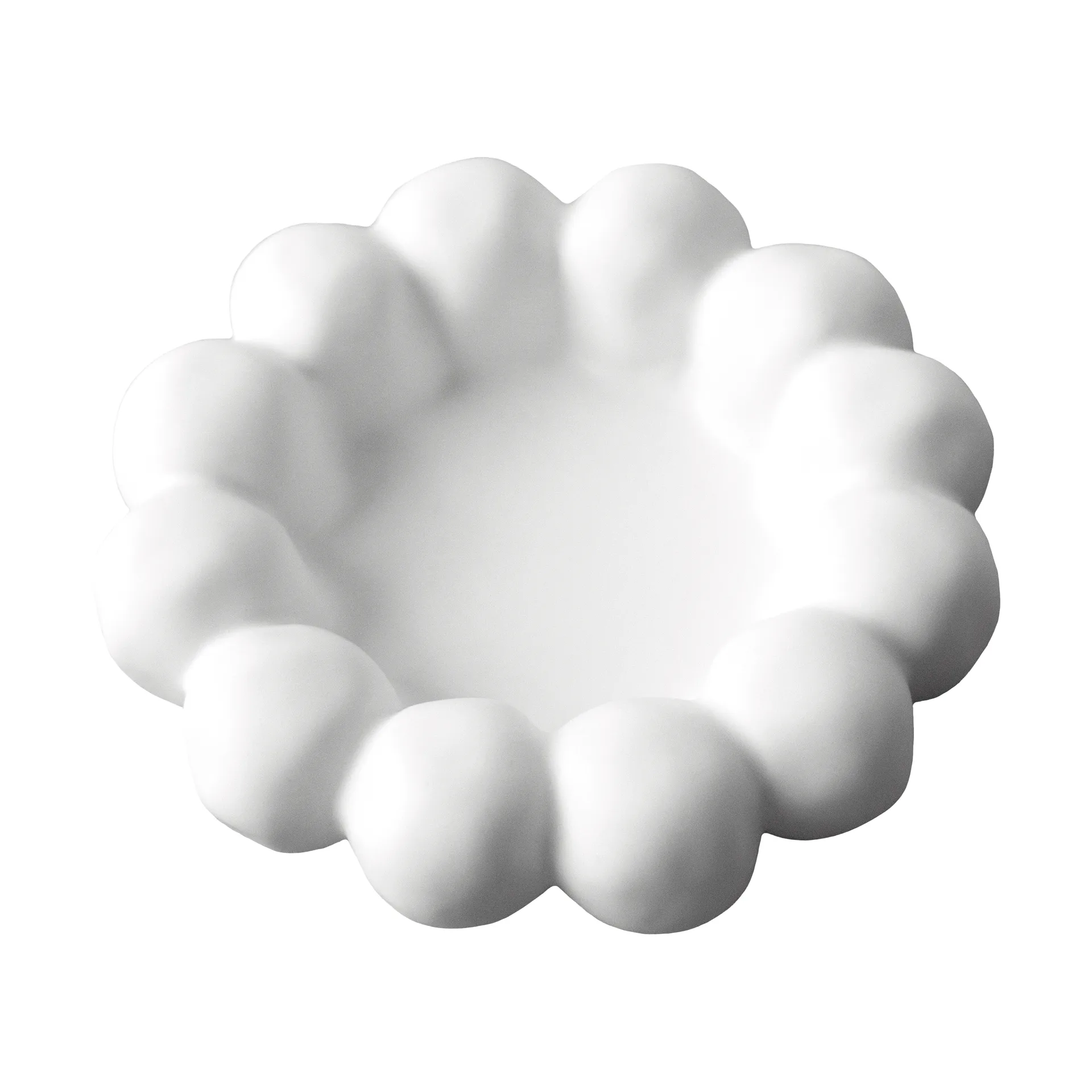 Bright キャンドルトレイ Ø17 cm, White DBKD | ディービーケーディー