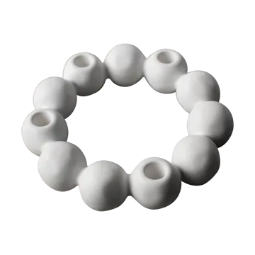 Bright キャンドルホルダー Ø27 cm - White - DBKD | ディービーケーディー